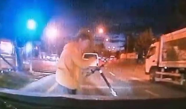 Saniyelerle ölümden döndü