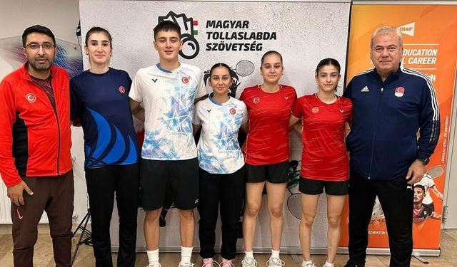 Milli badmintoncular Avrupa’da yarı finalde