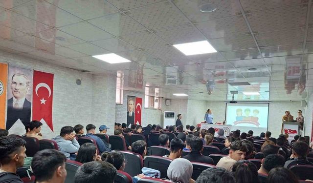 Öğrencilere sağlıklı yaşam kültürü eğitimi verildi