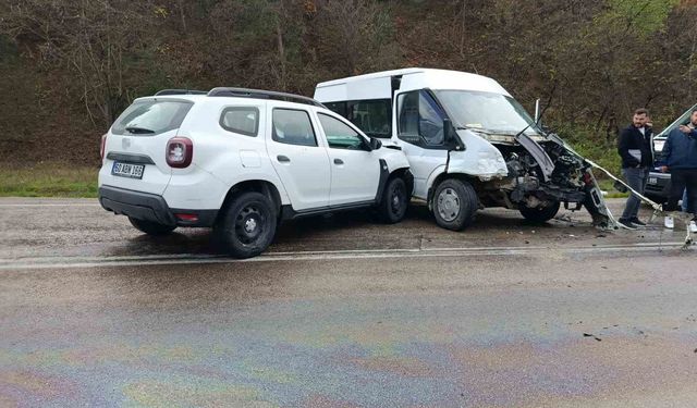 Zincirleme kaza: 9 yaralı