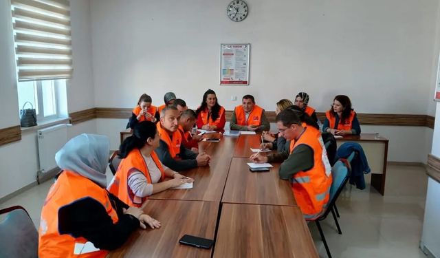 Niğde’de hastane personeline Afet ve Acil Durum Eğitimi