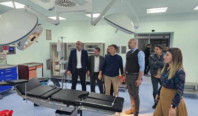 Ameliyathaneler yeni alanında hizmete başladı