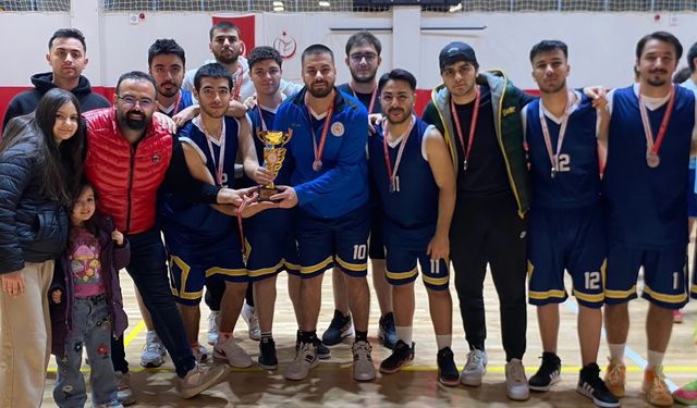 Yurtlar arası basketbol turnuvası sona erdi