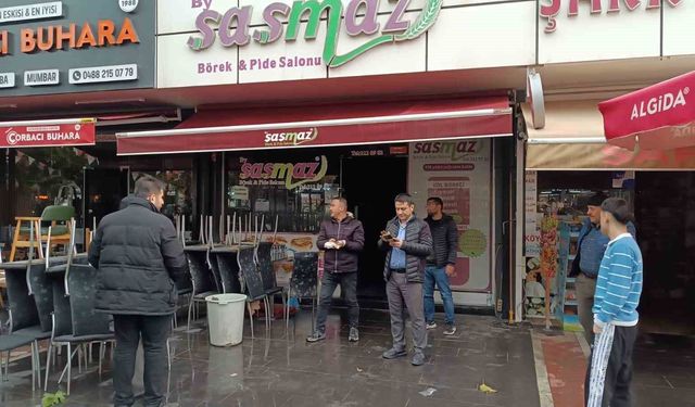 Börekçide çıkan yangında faciadan dönüldü