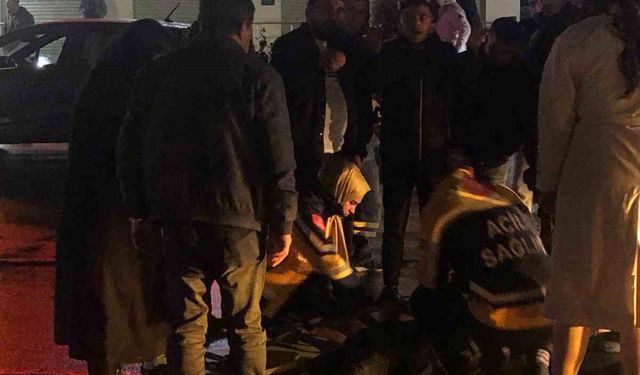 Otomobil motosiklete çarptı: 1 yaralı