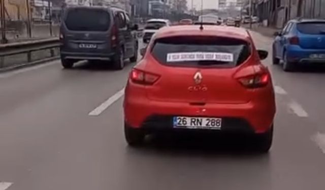 Boşanmayı düğün gibi kutladı: Bursa'da ilginç otomobil süslemesi güldürdü