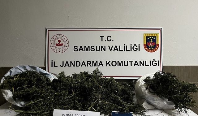 Cezaevinde bulunan şahsın evinde 3,5 kilo esrar ele geçti