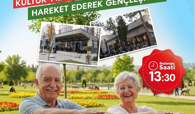 Hareketin yaşı yok: Talas'ın çınarları egzersiz yapacak