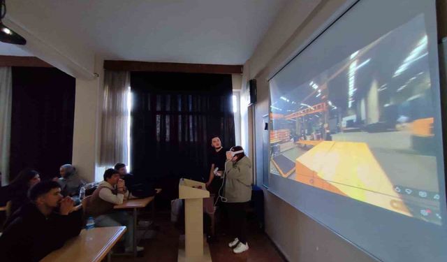 Öğrenciler sektörleri tanıyor