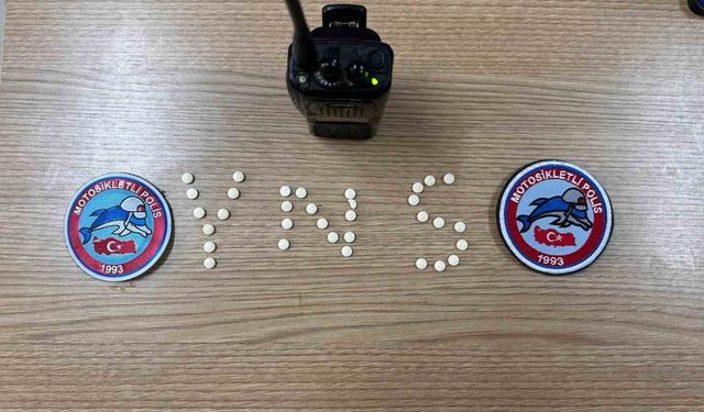 Uyuştu*rucu hapla yakalanan ehliyetsiz sürücüye 37 bin TL ceza