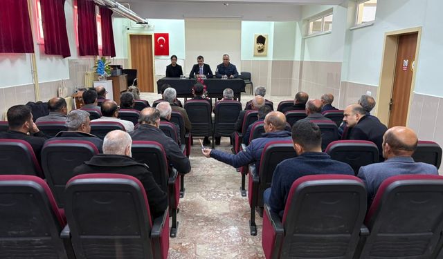 Ulukışla’da SYDV mütevelli heyeti muhtar üye seçimi yapıldı