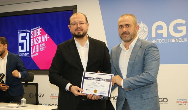 Anadolu Gençlik Derneği Niğde Şubesine yeni başkan atandı