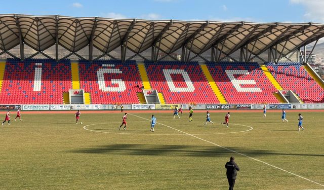 Niğde Belediyegücü evinde kazandı