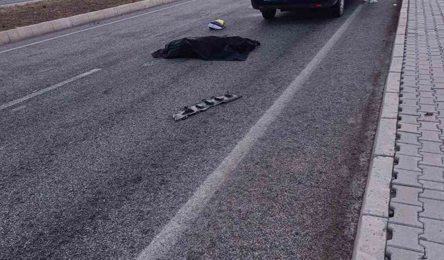 Otomobilin çarptığı yaya, hayatını kaybetti