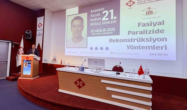 Yüz felcine yönelik güncel cerrahi yaklaşımlar Adana'da değerlendirildi