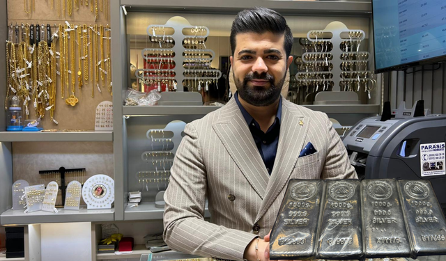 Altın yükseldikçe gümüş de tırmanıyor