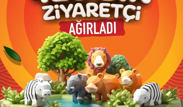 Bin 308 hayvana yuva olan hayvanat bahçesi; 420 bin ziyaretçiyi misafir etti