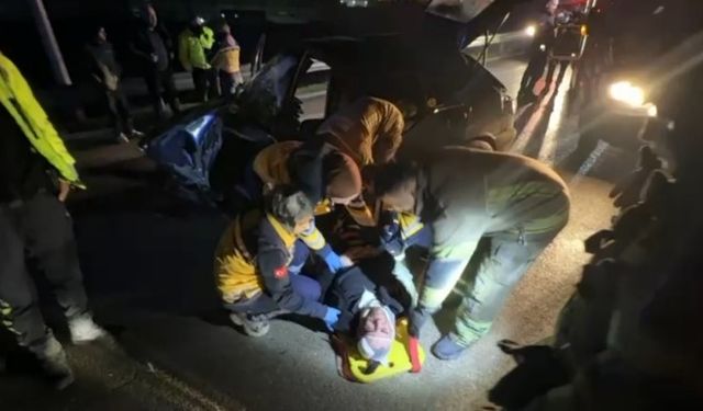 Sabah saatlerinde korkunç kaza