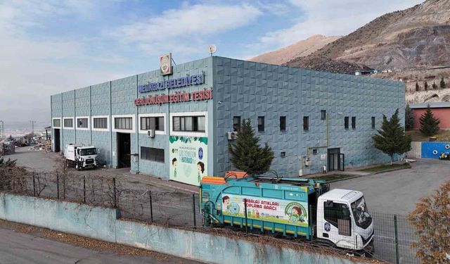 Yıllık 9 bin ton atık geri dönüşümle ekonomiye kazandırılıyor