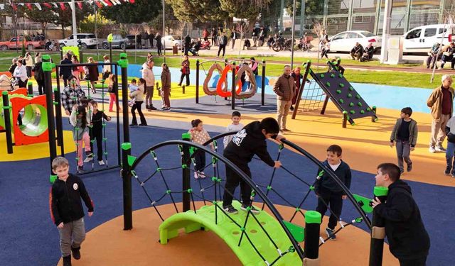 Çocuklara karne hediyesi Survivor Park açıldı