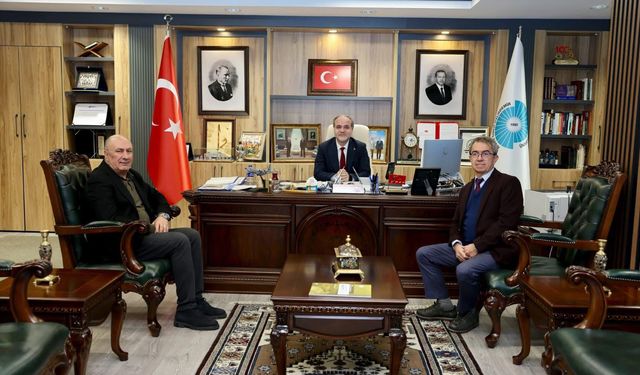 Özel Niğde Hayat Hastanesinden Rektör Uslu’ya ziyaret