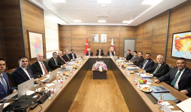 Ahiler Kalkınma Ajansı Yönetim Kurulu toplandı