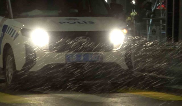 Kar yağışı başladı