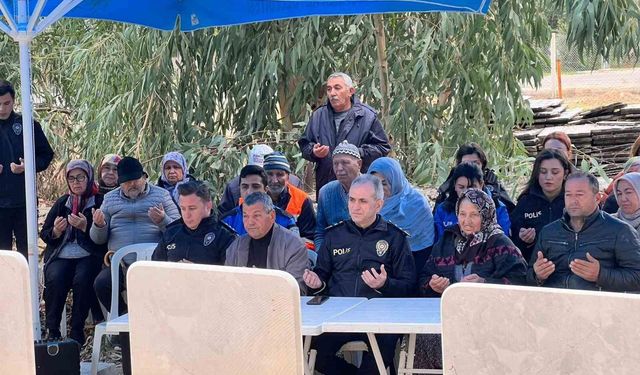 Depremde hayatını kaybeden polisler dualarla anıldı