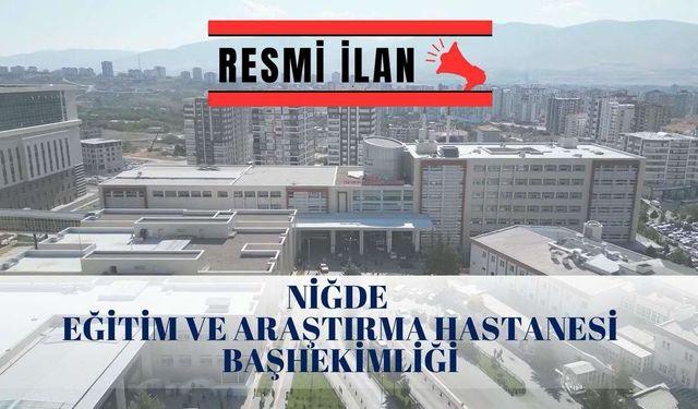 NİĞDE EĞİTİM VE ARAŞTIRMA HASTANESİ  GİYİM VE GİYİM EŞYASI SATIN ALACAK