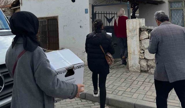 Gönüllü gençlerden anlamlı dayanışma