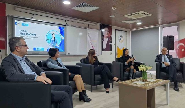 Öğrencilere ilham veren söyleşi