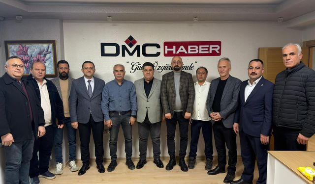 MHP heyetinden DMC Haber’e ziyaret