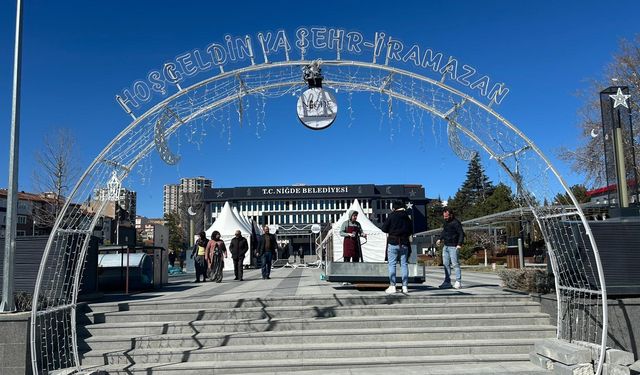 Ramazan ayında Niğde ışıl ışıl oldu