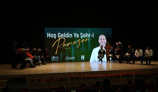 Niğde’de Ramazan Şenlikleri sürüyor