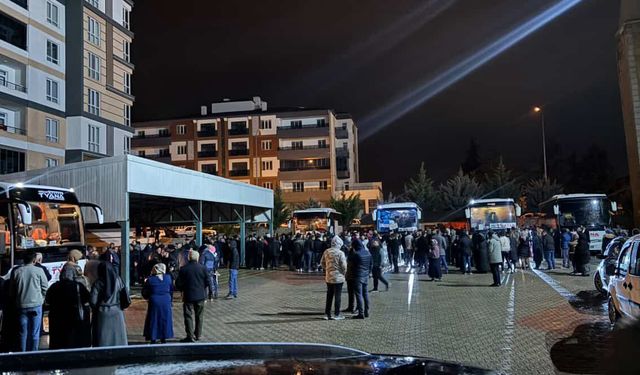 Niğde’den kutsal topraklara kaç kişi gitti?