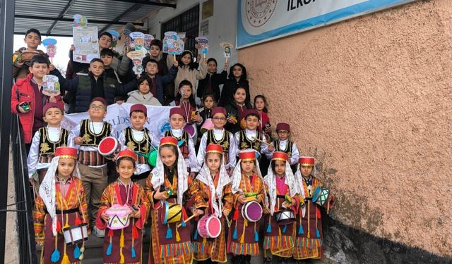 Edikli’de miniklerden Ramazan ziyareti