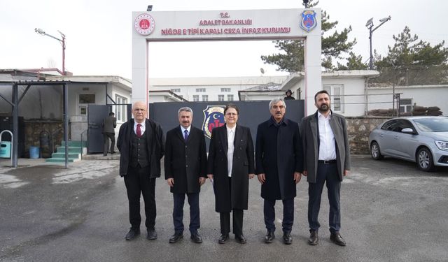 TBMM heyetinden Niğde Ceza İnfaz Kurumu’nda inceleme
