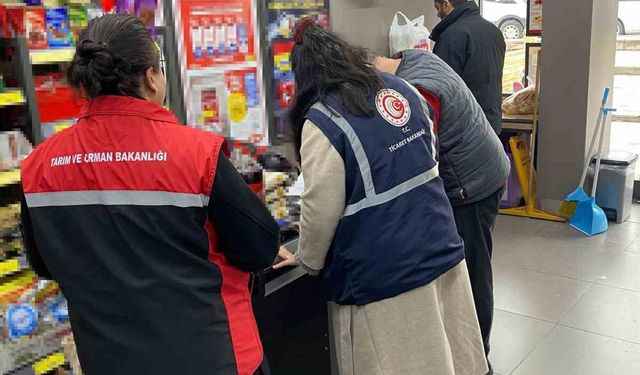 Ramazan öncesi denetim: 32 işletme, bin 554 ürün incelendi