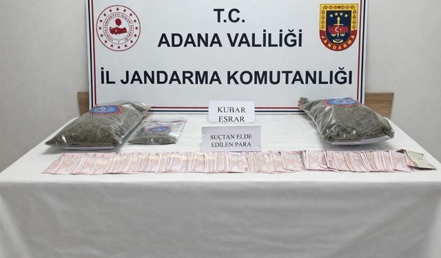 2 kilo esrar ele geçirildi, 1 kişi tutuklandı