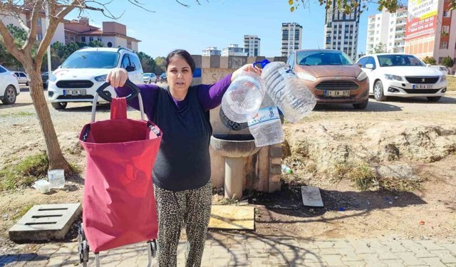 5 gündür su yok: Vatandaş tepki gösterdi