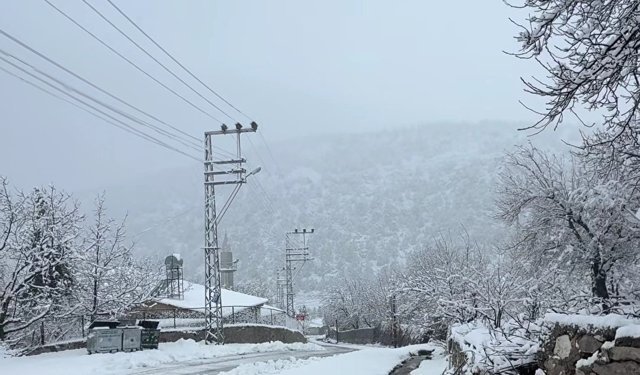 Bayramda yaylalarda kar etkili oldu