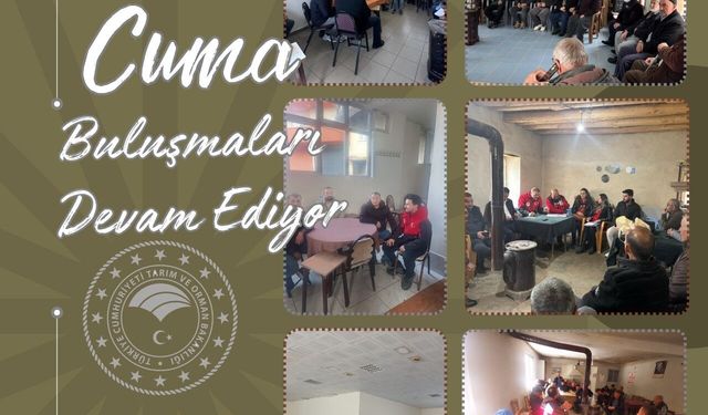 Niğde’de cuma buluşmaları tarımcıları bir araya getirdi