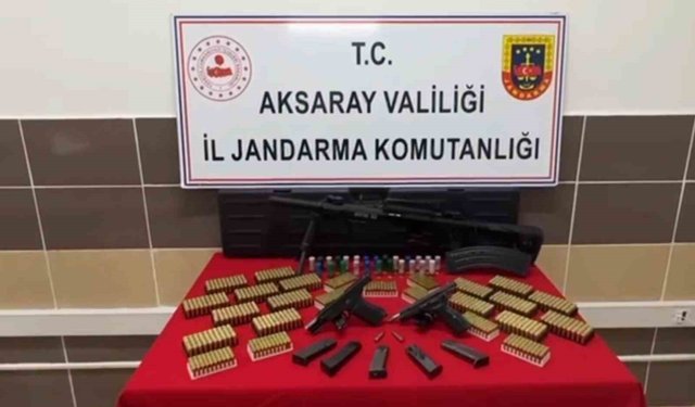 Jandarmadan ruhsatsız silah operasyonu: 1 tutuklama