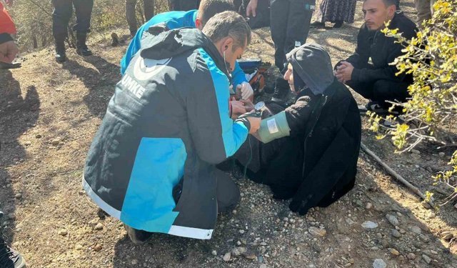 Kaybolan yaşlı kadın 12 saat sonra bulundu