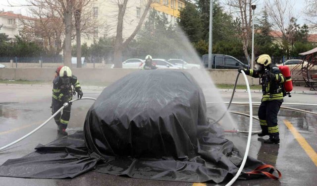 İtfaiye elektrikli araç yangınları için teyakkuzda