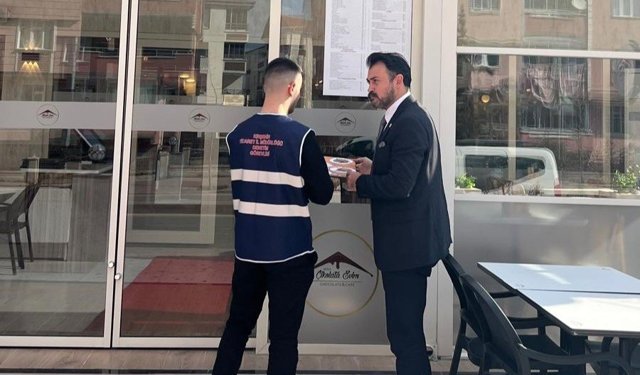 Kırşehir'de 20'nin üzerinde firmaya etiket cezası