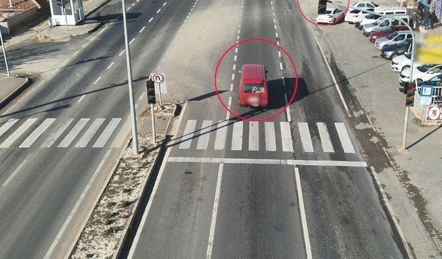 Dron destekli kırmızı ışık denetimi