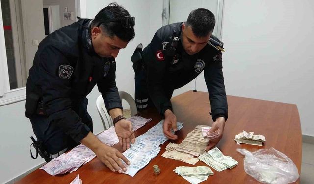 Dilencilerin üzerinden 24 bin 577 TL çıktı