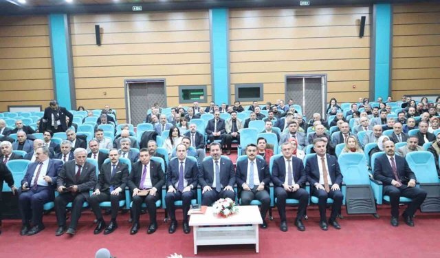 Eğitim alanında yürütülen çalışmalar ele alındı