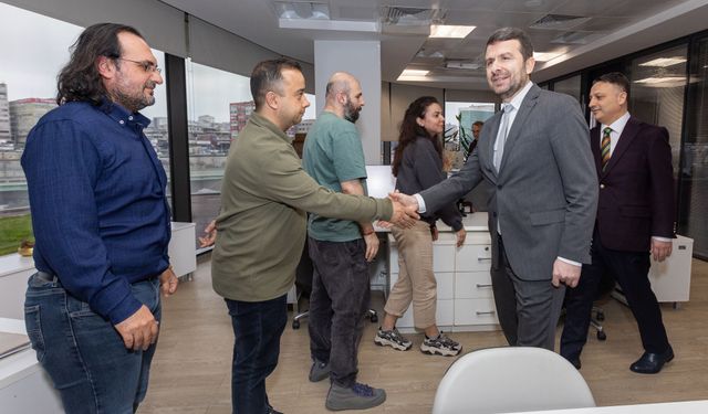 Genel Müdür Abdulkadir Çay, Kurum personeliyle bayramlaştı